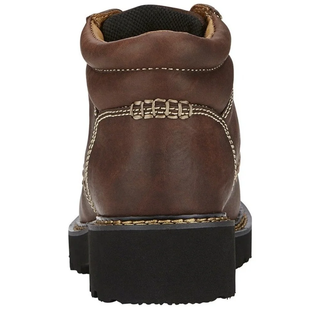 ARIAT Canyon Ankle Boots Womens Size 9B Dark Copper Western Work Hiking Cowgirl - Picture 4 of 6